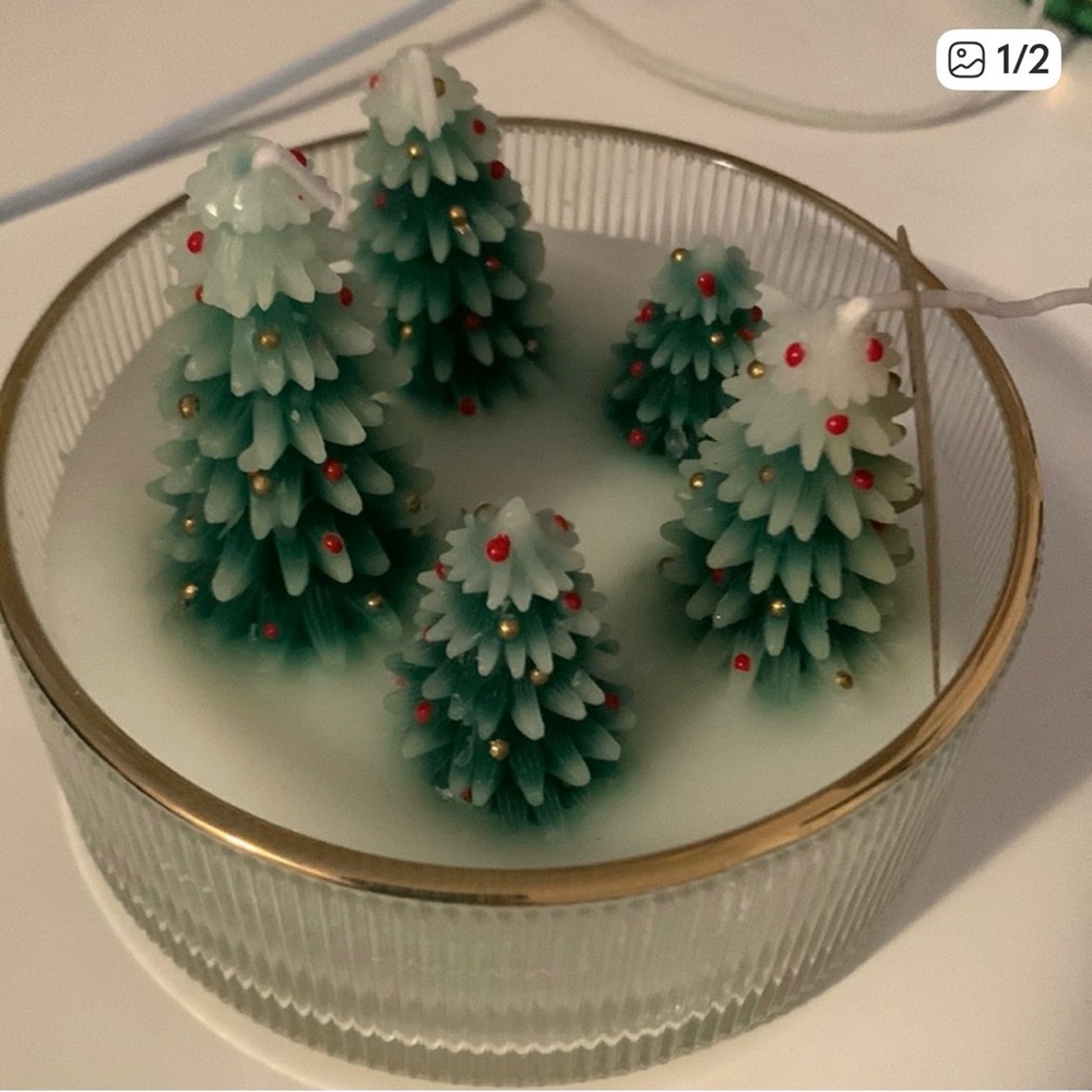 Aspen christmas candle